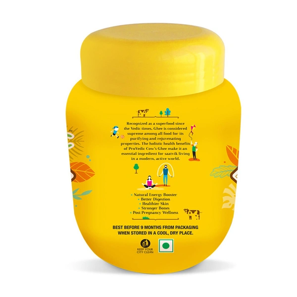 Provedic Cow Ghee Pet Jar 1 L