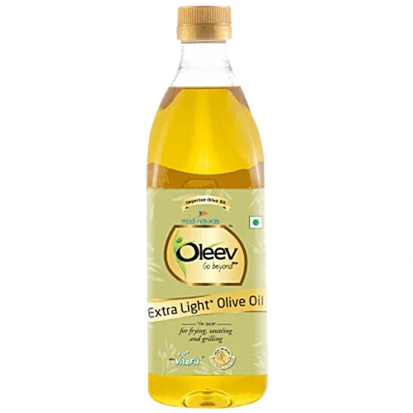 Oleev Olive Oil Extra Light Bottle, 1 L
