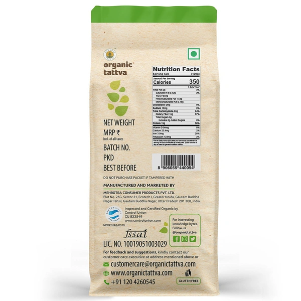 Organic Tattva Kabuli Chana 1 kg