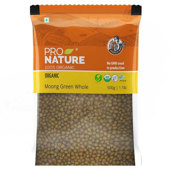 Pro Nature Moong Green Whole 500 g