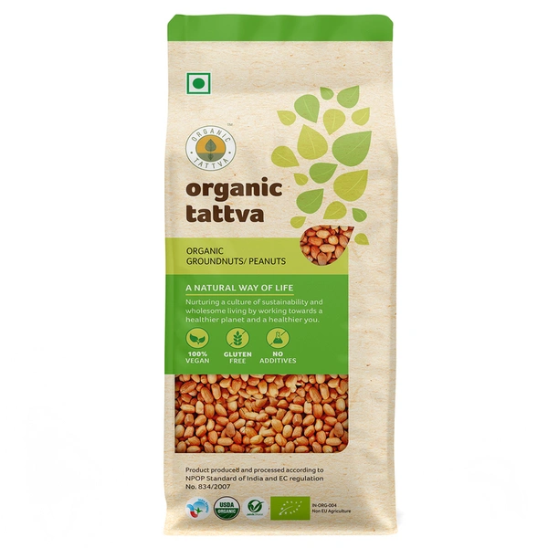 Organic Tattva Peanuts 500 g