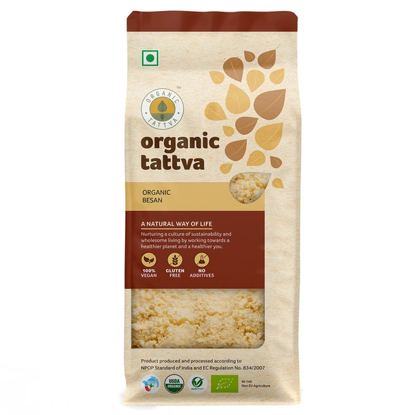 Organic Tattva Besan 500 g