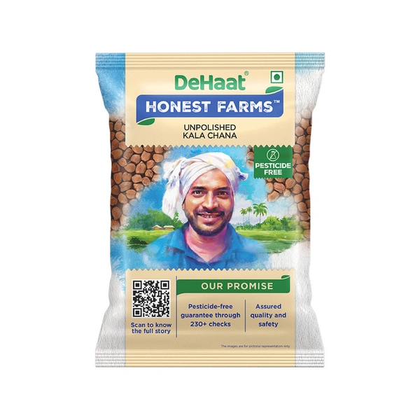 Dehaat Honest Farms Kala Chana 500 g