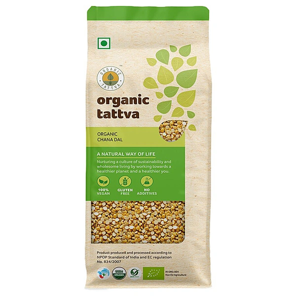 Organic Tattva Chana Dal 1 kg