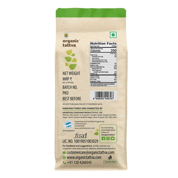 Organic Tattva Chana Dal 1 kg