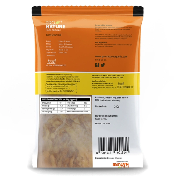 Pro Nature Walnuts 200 g