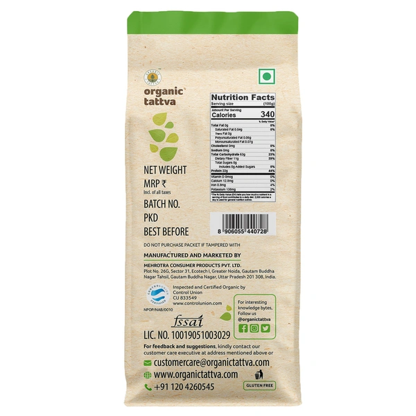 Organic Tattva Moong Dal Yellow Split 1 kg