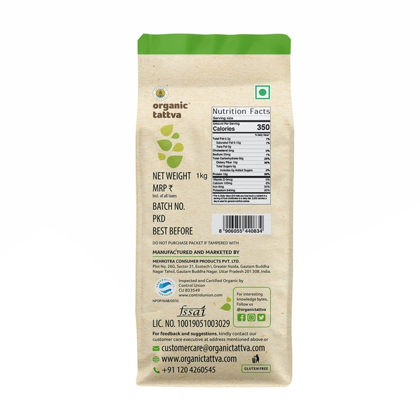 Organic Tattva Kala Chana 1 kg