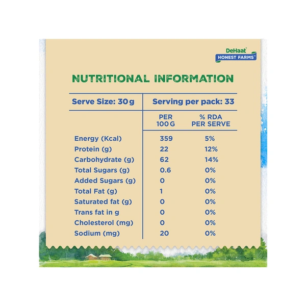 Dehaat Honest Farms Tur/Toor Dal 1 kg