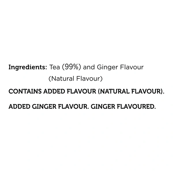 Tetley Flavour Tea Bags Ginger 100 g
