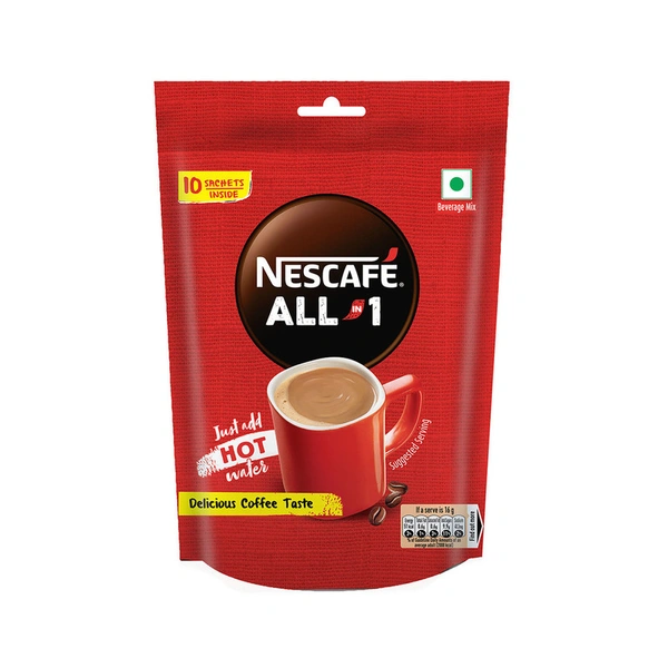 Nescafe All In One Coffee 10 N (16 g each)