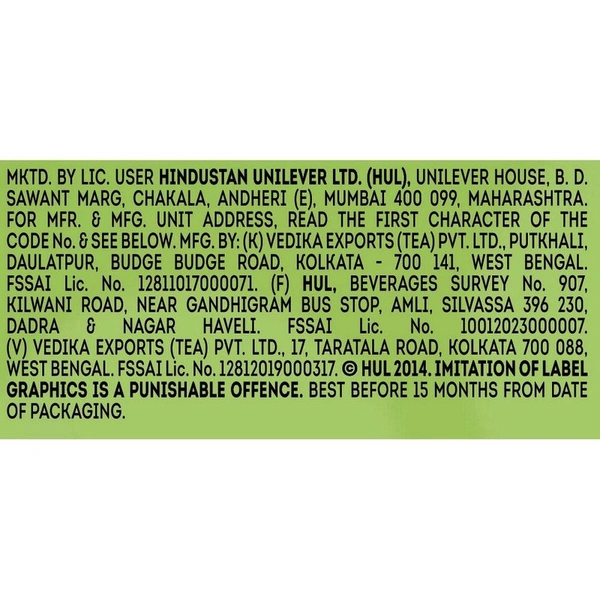 Lipton Tulsi Natura Green Tea Bags Sachet, 25 N
