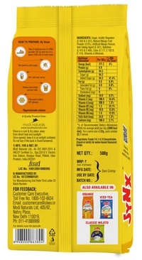 Oleev Jynx Mango Instant Drink Mix 500 g