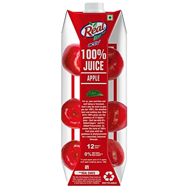 Real Active Apple Juice 1 L