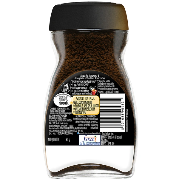 Nescafe Classic Black Roast 95 g