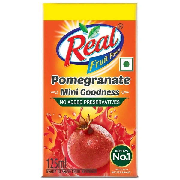 Real Fruit Power Pomegranate Drink 125 ml
