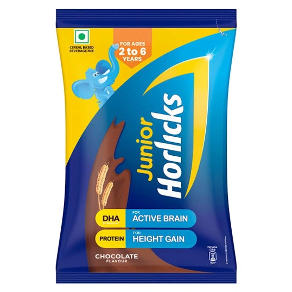 Horlicks Junior Chocolate Pouch 500 g