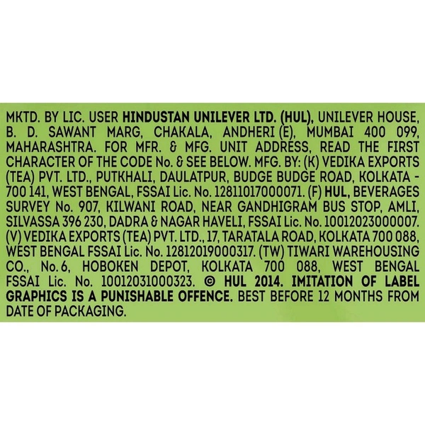 Lipton Lemon Honey Green Tea Bags Sachet, 25 N