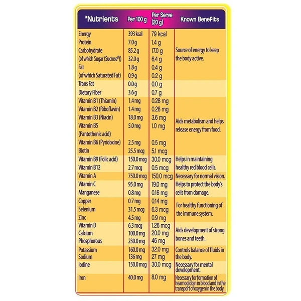 Cadbury Bournvita Chocolate Drink Refill, 750 g
