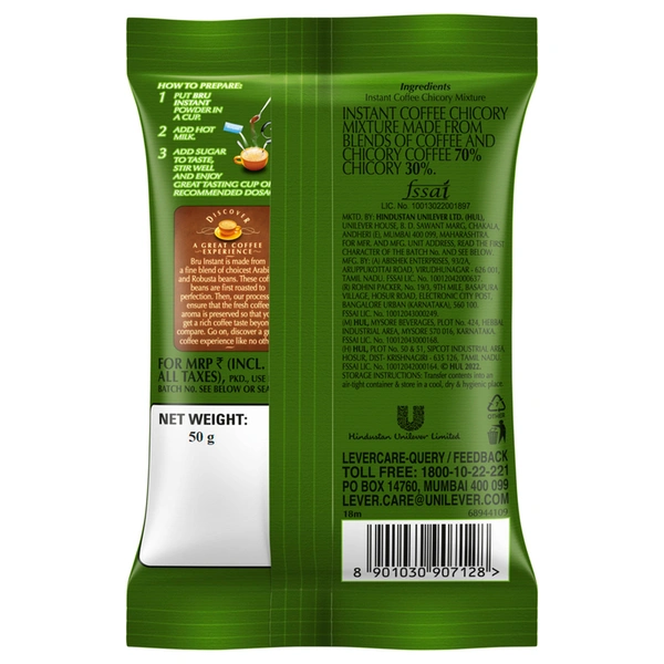 Bru Instant Coffee Powder 50 g