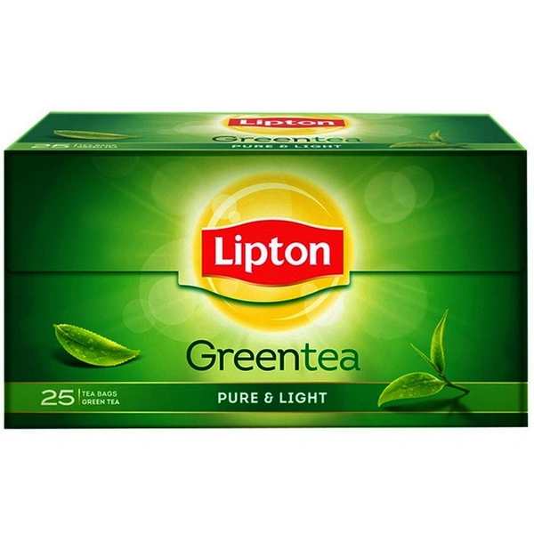 Lipton Pure & Light Green Tea Bags 25 N