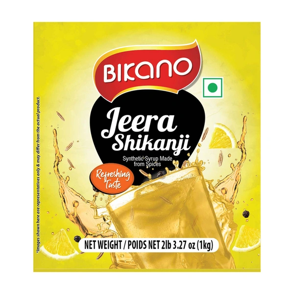 Bikano Jeera Shikanji Synthetic Syrup 1 Kg