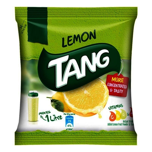Tang Lemon Instant Drink Mix Pouch, 100 g
