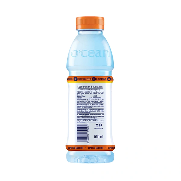 Ocean Orange & Lime Fruit Drink 500 ml
