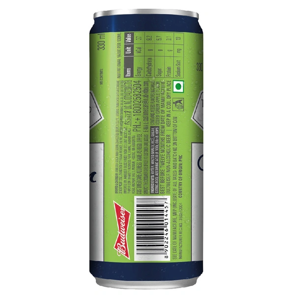 Budweiser Green Apple Can 330 ml