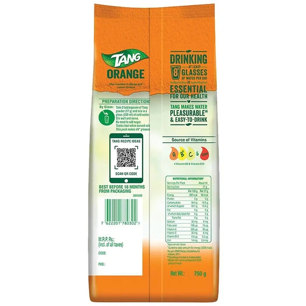 Tang Orange Drink 750 g