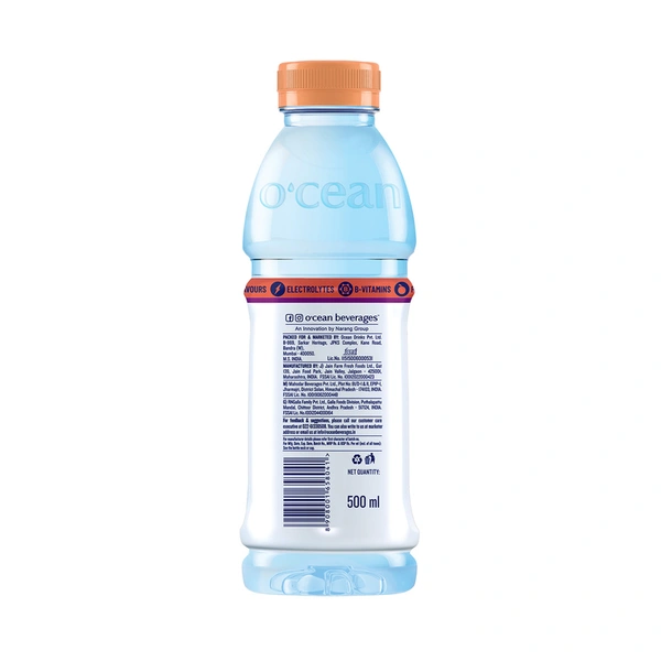 Ocean Peach & Passion Fruit Drink 500 ml