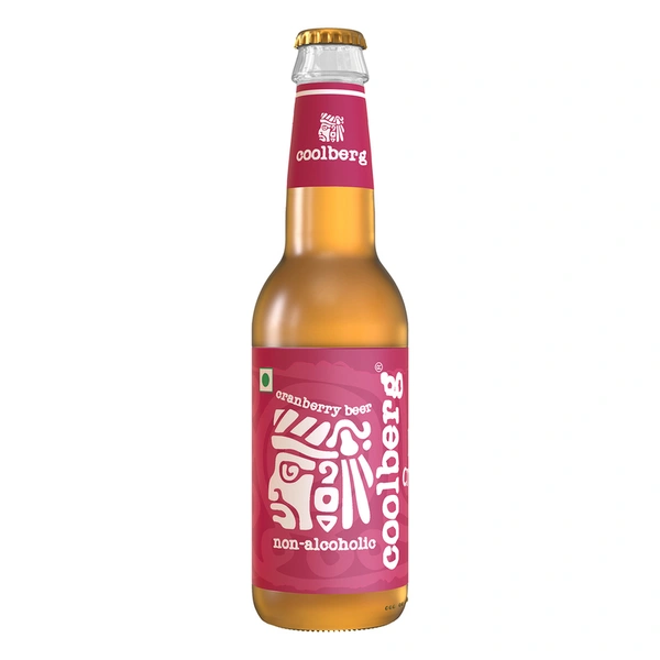 Coolberg Non Alcoholic Cranberry Drink, 330 ml