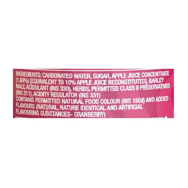 Coolberg Non Alcoholic Cranberry Drink, 330 ml