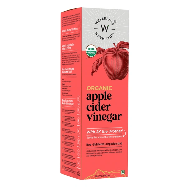 Wellbeing Nutrition Apple Cider Vinegar 500 ml