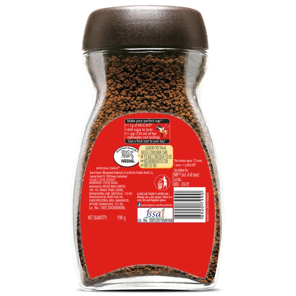 Nescafe Classic Instant Coffee Powder 180 g Jar