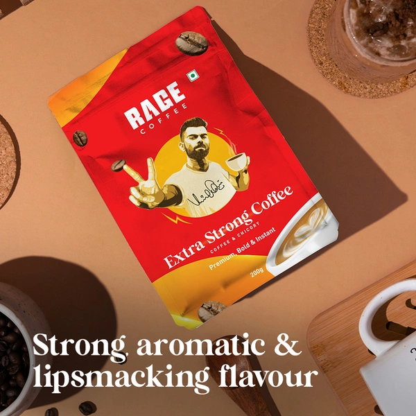 Rage Extra Strong Pre Blend Coffee 200 g