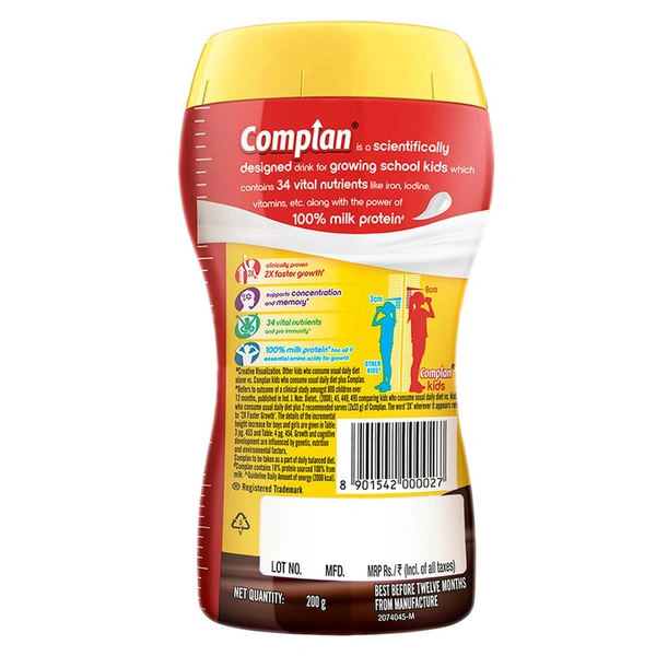 Complan Drink Chocolate, Jar, 200 g