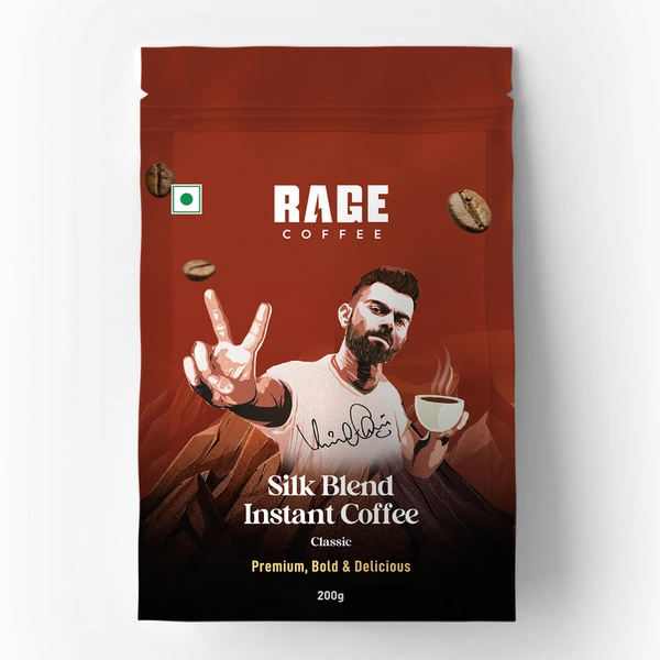 Rage Silk Blend Classic Instant Coffee 200 g