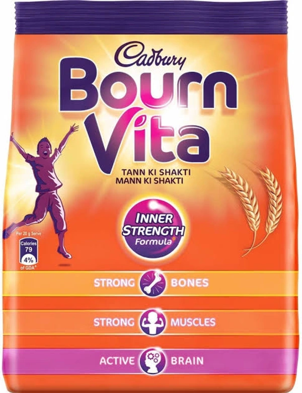 Cadbury Bournvita Chocolate Drink Pouch, 1 kg