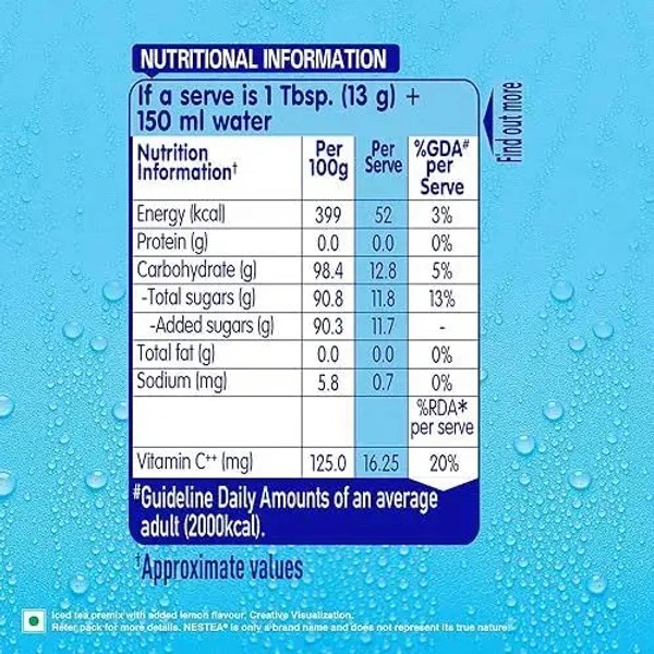 Nestea Iced Tea Lemon Flavour 400 g