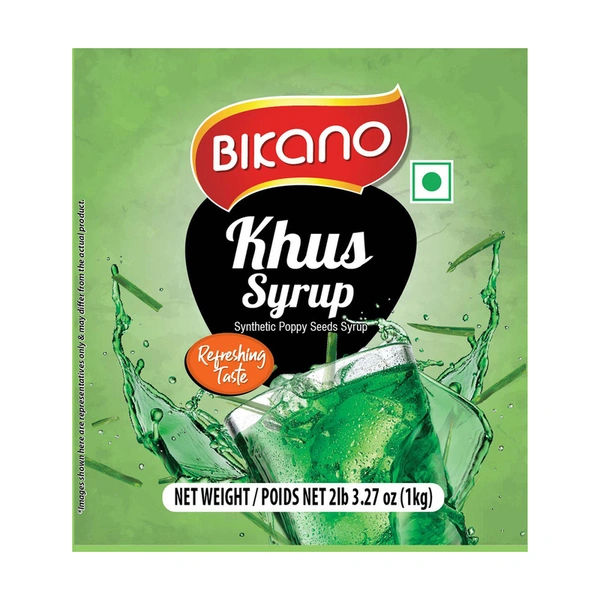 Bikano Khus Synthetic Popy Seeds Syrup 1 Kg