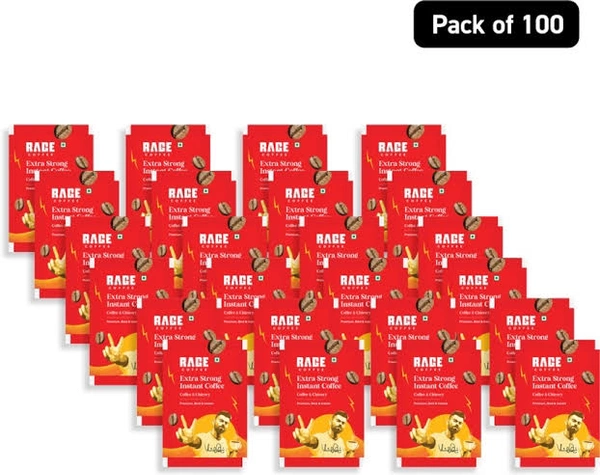 Rage Extra Strong Instant Coffee Sachet 100 N
