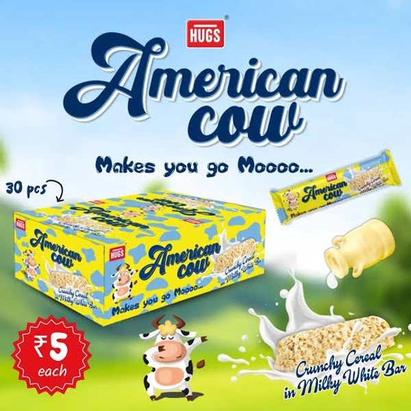 Hugs American Cow 465g