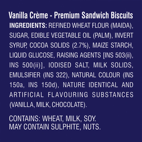 Cremica Melto Vanilla Creme Biscuit 50 g