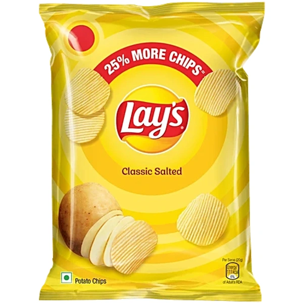 Lays Classic Salted Chips Large 40 g
