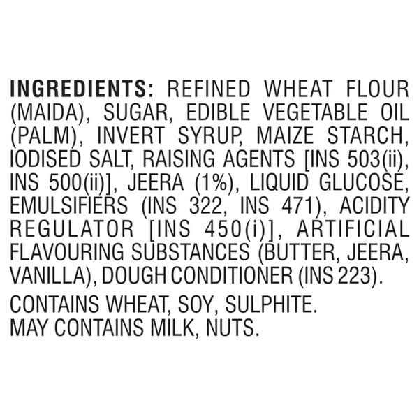 Cremica Jeera Lite Salted Biscuits 36.5 g
