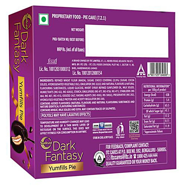 Sunfeast Dark Fantasy Yumfills Pie 11 N (23 g Each)