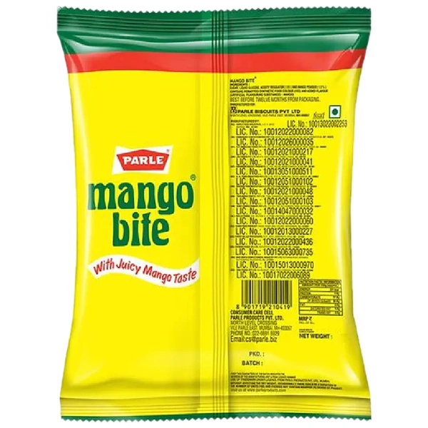 Parle Mango Bite Candy 50 N