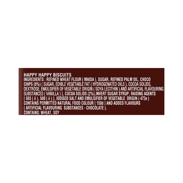 Parle Happy Happy Chocochip 396 g