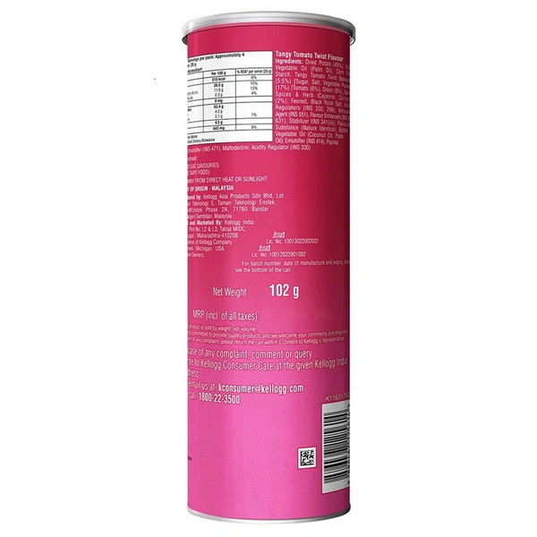 Pringles Tangy Tomato Twist 102 g